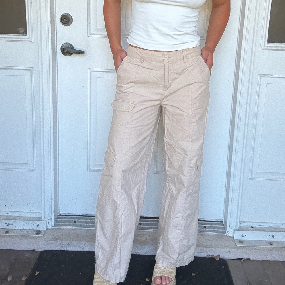 Wild Fable Tan Wide Leg Pants